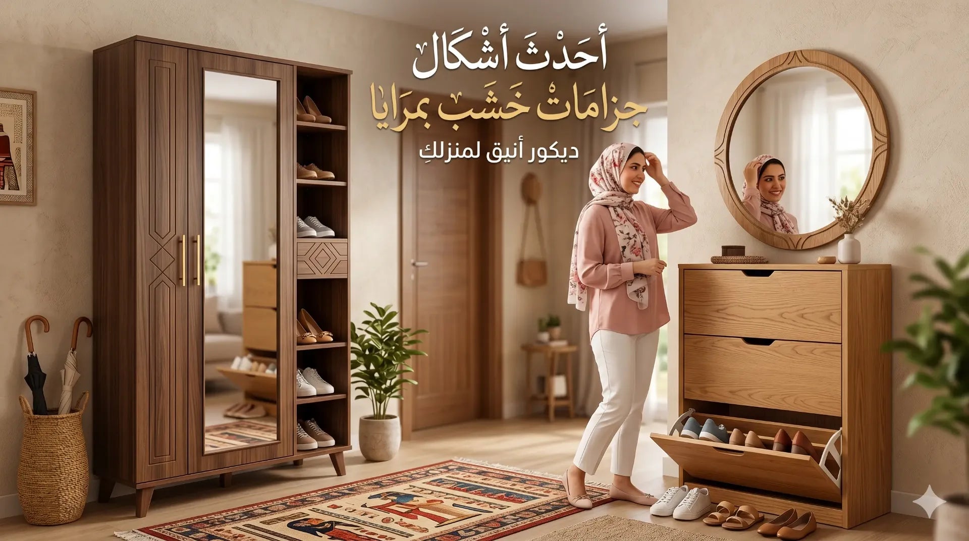 احدث اشكال جزامات خشب بمرايا 2026 | دليل شامل لاختيار الجزامة المثالية