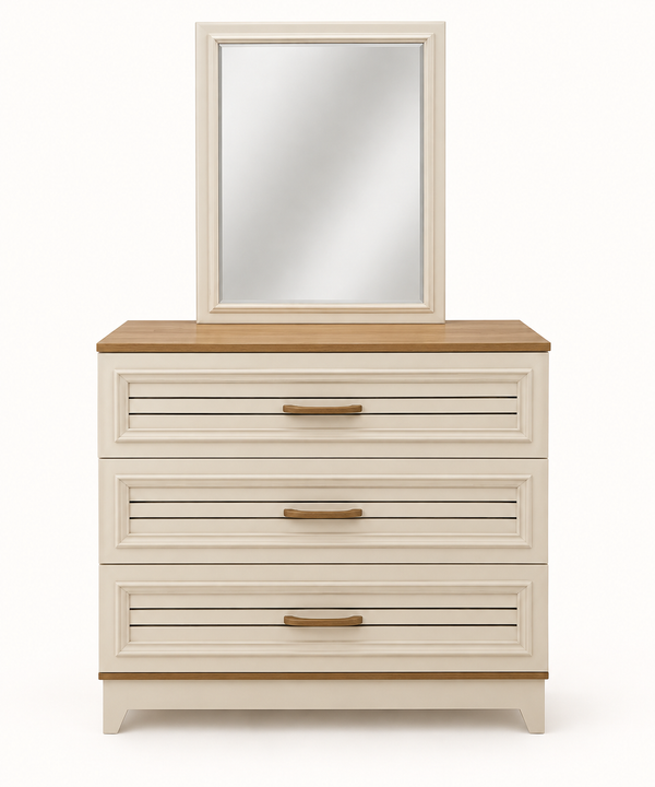Whity Dresser with Mirror