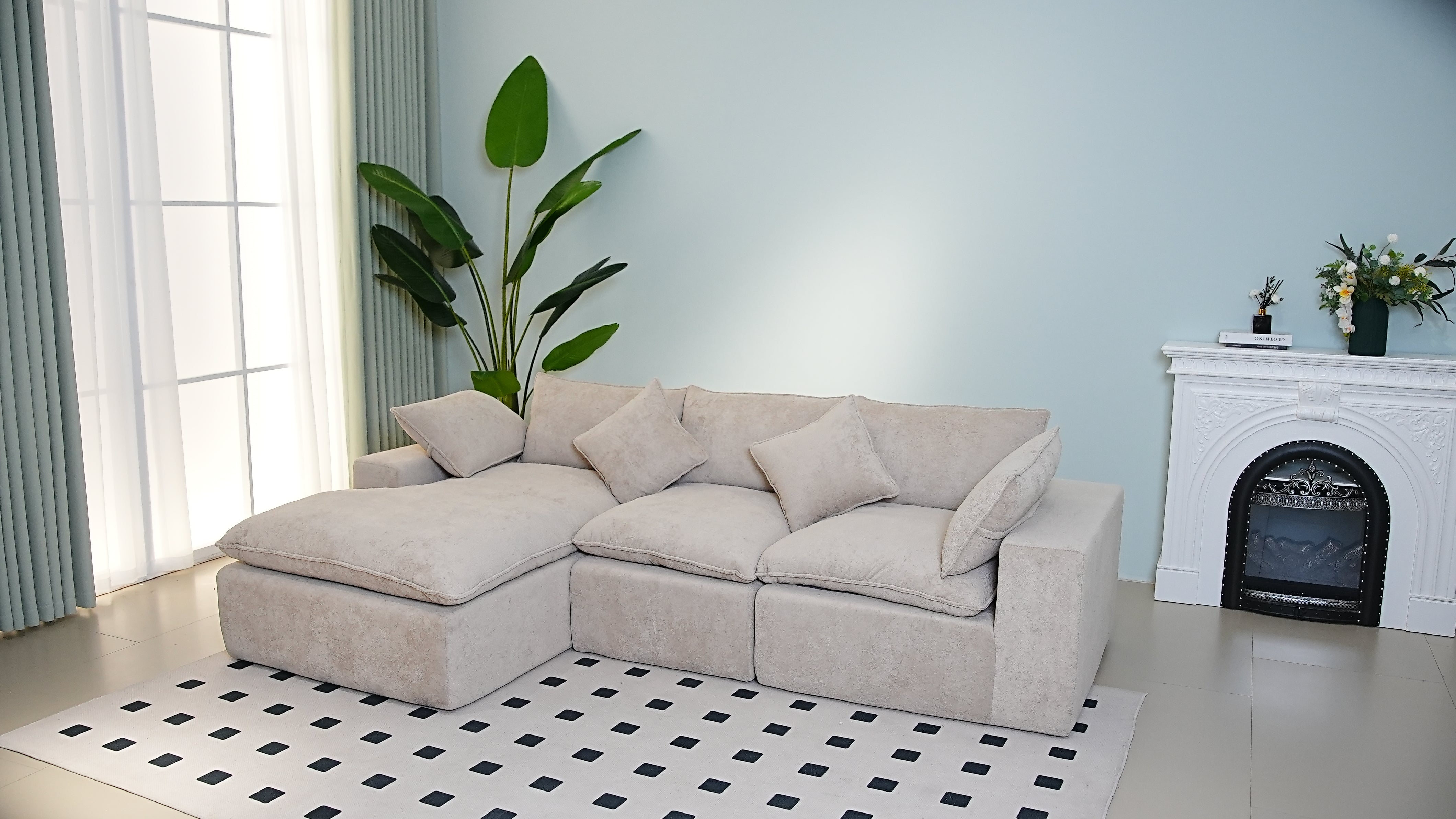 Two seater+Chaise GH20 2