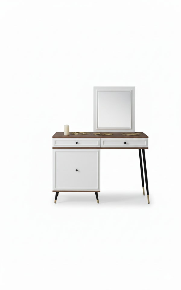 Ivory Dresser with mirror