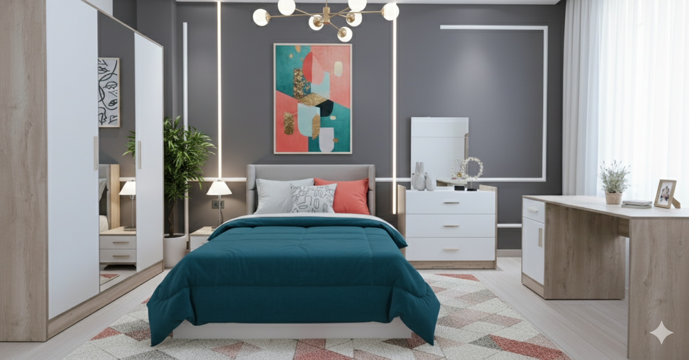 Curve bedroom