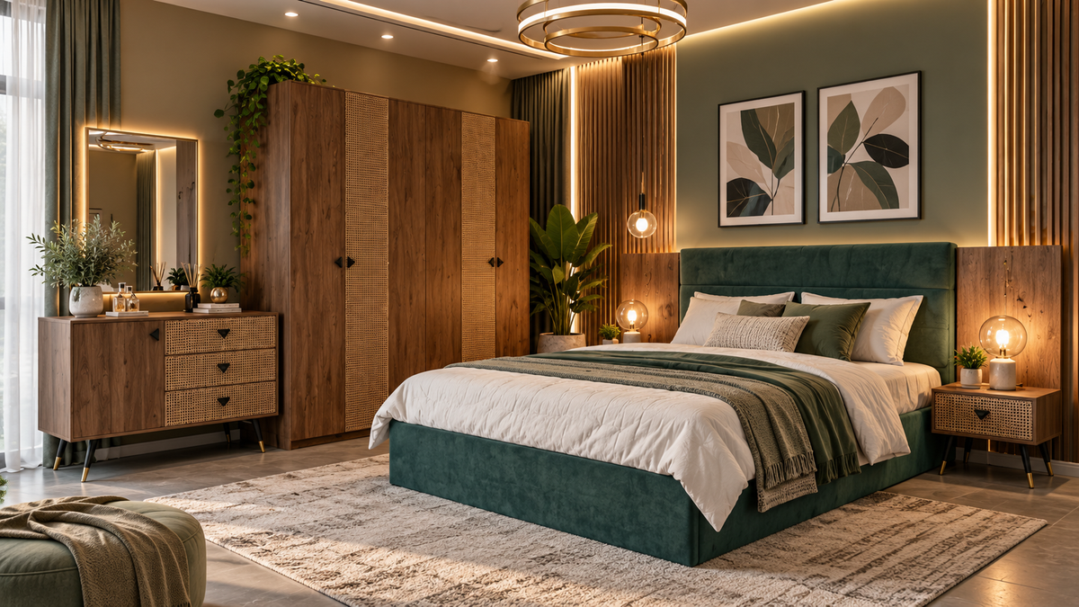 Boho Master Room