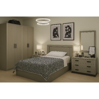 grey bedroom
