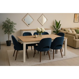 Whity dining room